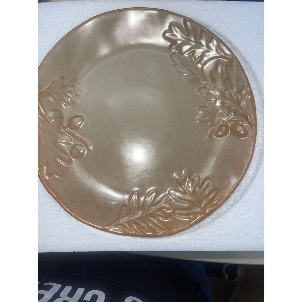 Biltmore Estate Inspirations Olmsted Oak Dinner Plates New Box of 2 Plates